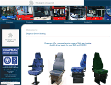 Tablet Screenshot of chapmandriverseating.com